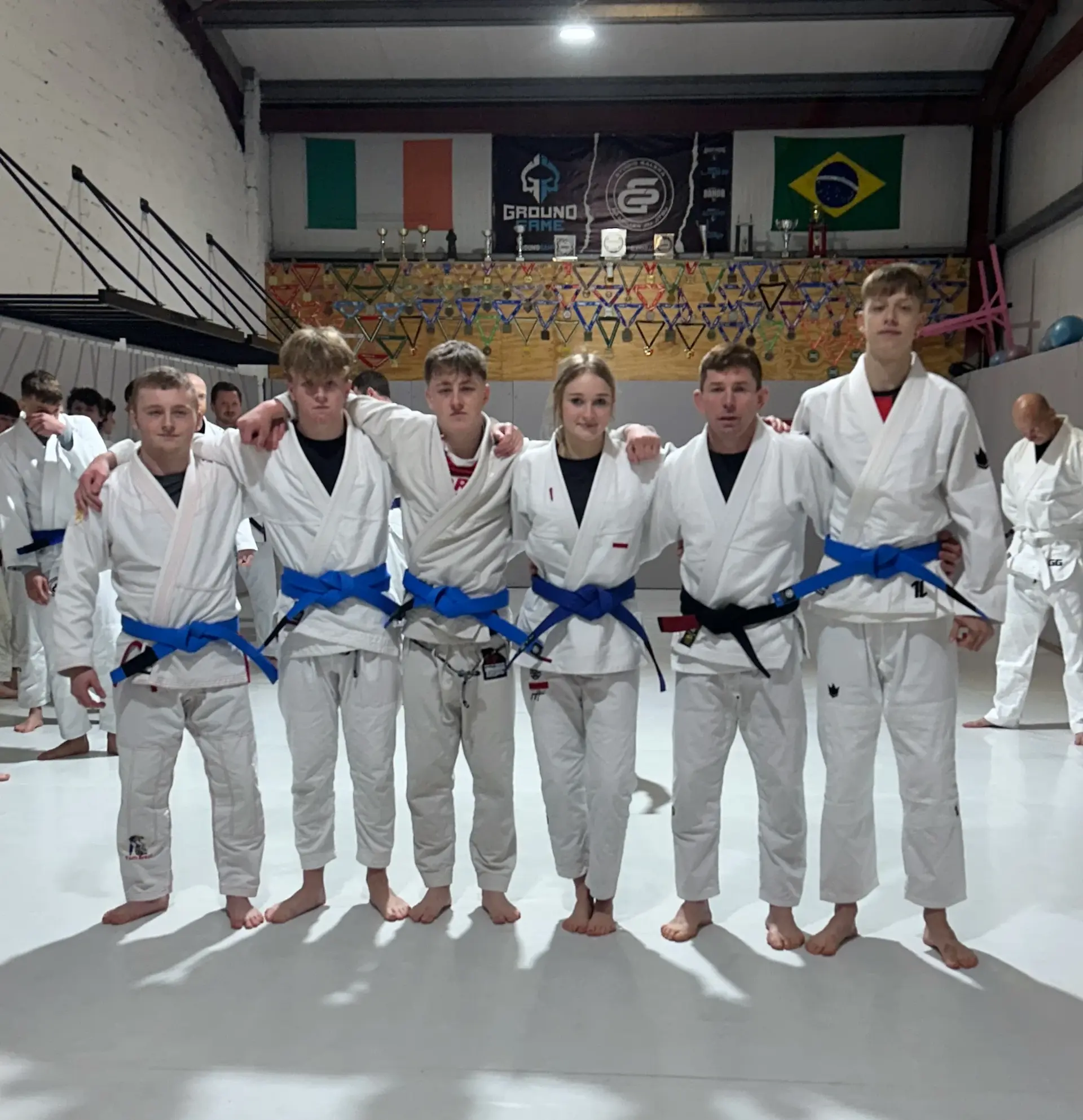Five New Blue Belts Earned at December Graduation