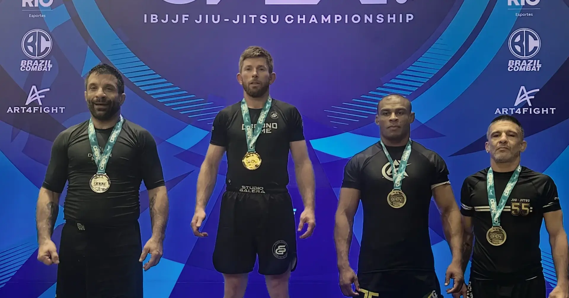 Coach Galera Takes Open Weight Gold in Rio, Bronze at AJP Grand Slam